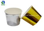 Microwave safe disposable food kraft paper bowls with lids for take away