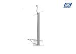 Clear Acrylic Structure Illumination Logo Customized LED Platform Stand