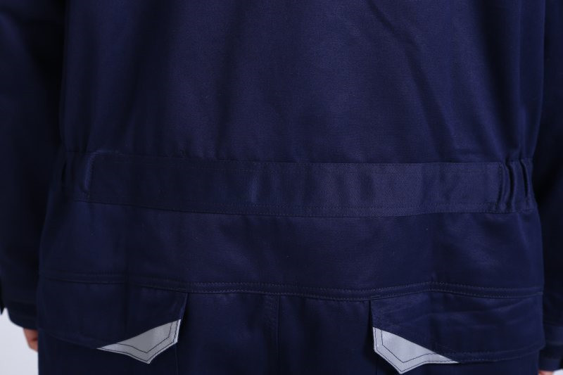 2 Side Pockets 280gsm Anti Static Workwear Fire Retardant Overall For Mining