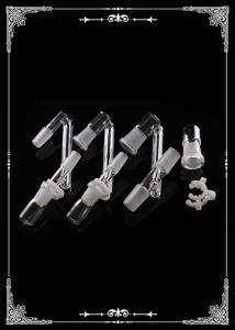China 14mm 18mm Male and Female Adapter Dropdown Glass Accessories For Smoking Bong factory