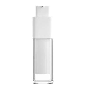 China 30ml 50ml Plastic PP Square Airless Bottle with Pump factory