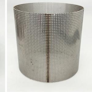 China Aluminum Stainless Steel Perforated Metal Filter Tube For Water Well factory