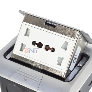 Custom Universal Power Pop-up Hidden Feature Ground Socket Waterproof Floor