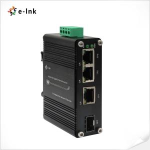 China Mini Industrial 3-Port 10/100/1000T + 1-Port 100/1000X SFP Gigabit Ethernet Switch factory