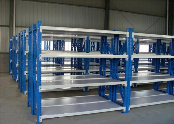 Warehouse Light Duty Storage Rack 100kg-120kg/Layer Industrial Slotted Angle