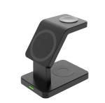 Custom Logo Wireless Magnetic Phone Charger 3 In 1 Magsafing
