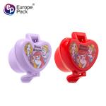 Heart-shaped Cartoon design child resistance cap cute plastic water bottle caps