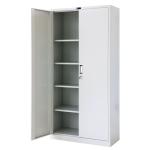 Swing Door Metal Filing Cabinet Knock Down Configuration With Aluminium Alloy