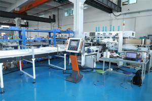 China 3 Lanes Tissue Paper Manufacturing Unit , 25mic Toilet Paper Production Line factory
