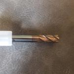 Indexable Milling Cutter HRC55 Carbide Ball Nose End Mill For CNC