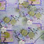 Digital Polyester Cotton Fabrics Home Textile 100% Ramie Rayon Floral Printed