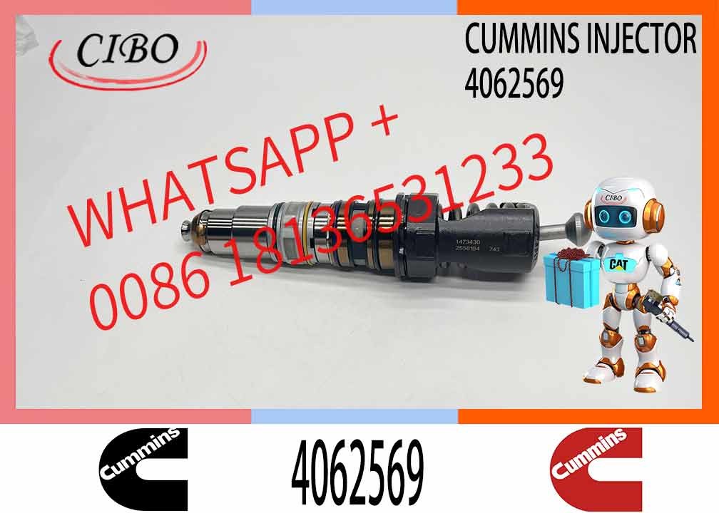 QSX15 engine Common rail fuel injector Diesel spare part 4062569 For CUMM-INS1 X15 diesel Engine
