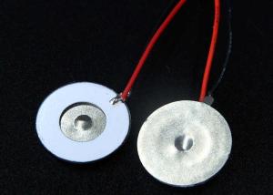 China Silicone Rubberring Ultrasonic Atomizing Transducer WK43 Ceramic Chip Misting Elements factory