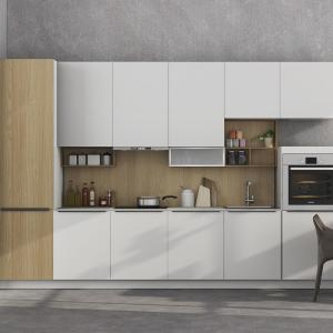 China Modern Kitchen Cabinets Complete Sets Mdf Cabinet Lacquer Painting Cupboard factory