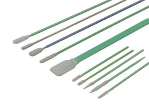 China Cotton Polyester Foam Industrial Disposable Lint Free Swab For Clean Room factory