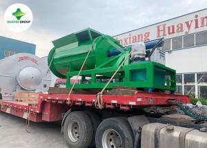 China 1ton - 30ton Waste Tire Pyrolysis Plant Recycle Tyre To Diesel Machine factory