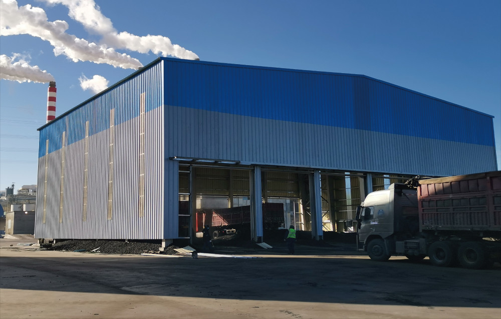 1000 Square Meter Prefabricated Food Factory Steel Structure Warehouse Building
