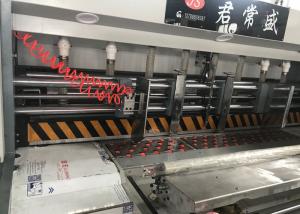 China Electric Printing 405mm Rotary Die Cutting Machine Attached Slotter Function factory
