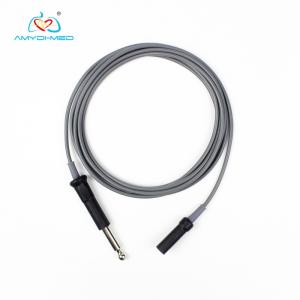 China Electrosurgical Monopolar Reusable Forceps Bipolar Cable Withstand 5000v RoHS factory