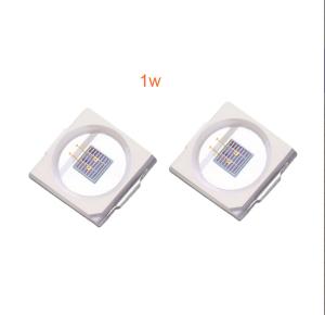 China PCT Substrate High Power SMD LED 440-450nm 3V 1W SMD LED factory