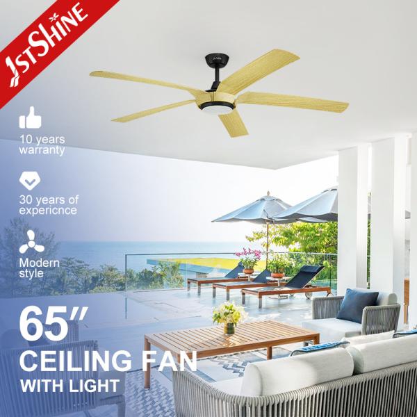 REACH Certified 1stshine LED Ceiling Fan with Dimmable Lighting and Remote