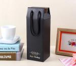 Manufacturers customized wine gift box single wine gift box custom window wine
