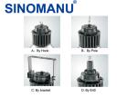 Factory Industrial High Bay LED Lighting , 5000 K Black LED High Bay Lamp