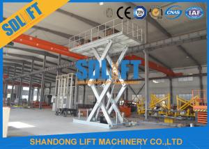 China 6M Stationary Auto Basement Hydraulic Car Lift factory