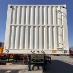 4Axles High Fence Semi Trailer 60 Ton 13 Ton Semi Transport Trailer Truck Ce