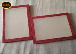Polishing Silver Aluminium Screen Printing Frames Solvent Resistance 18x20 Inch