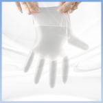 CE Transparent Cast Polyethylene Gloves 0.025mm-0.08mm CPE Hand Protection
