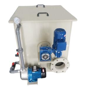 China Solid Liquid Separation Automatic Backwash Aquaculture Rotary Drum Filter for Koi Pond 100*100*100cm factory