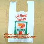 100 Compostable Biodegradable Shopping Bags - T-Shirt Style Carry Bags for Trash