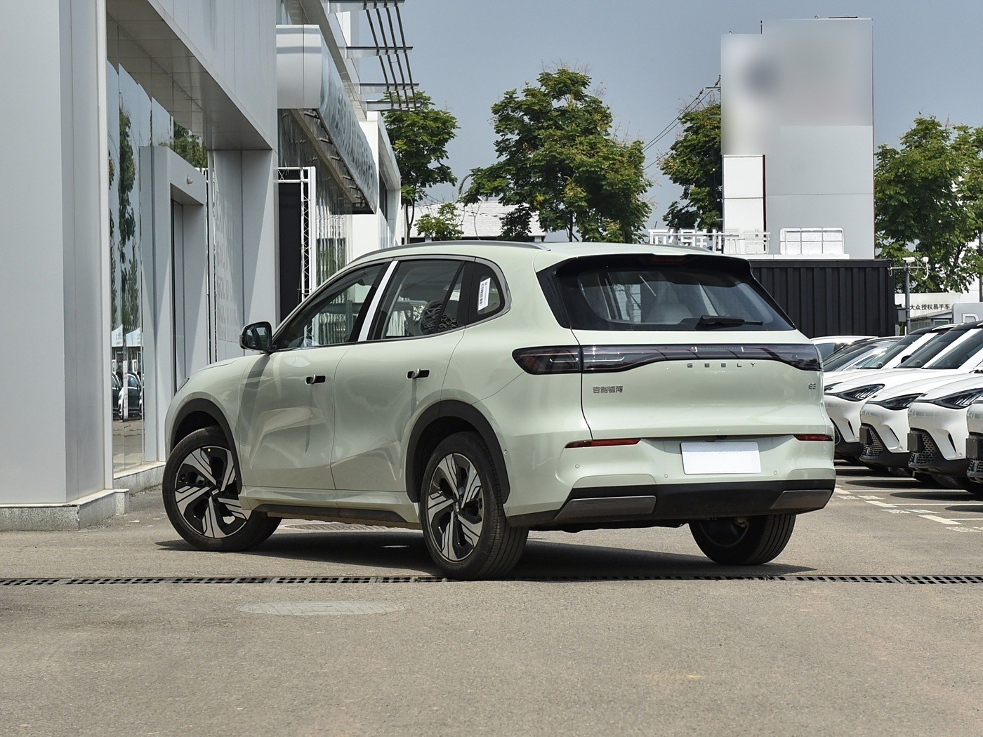 Auto Geely Galaxy E5 Electric Car Suv All New Battery Mid Size SPorts Suv
