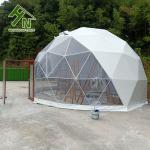 White Durable Geo Dome Tent For Living