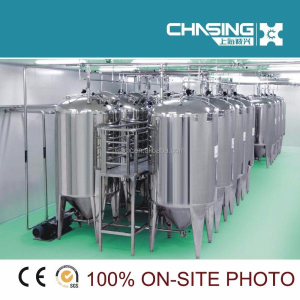 300L 20000L Chemical Storage Tank 0.5 MPa Vertical Stainless Steel Oil Storage