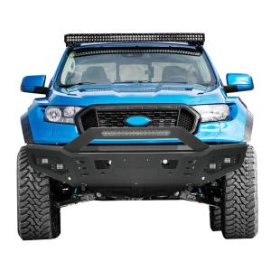 China Powder Coat Polished 4x4 Steel Front Truck Bull Bar For Ford Ranger T7 T8 Wildtrak factory