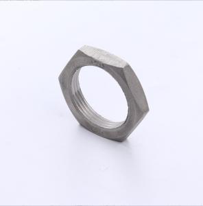 China Thread Casting Sanitary Stainless Steel 304 Pipe Fitting Hex Nut 1/2''-2.0'' Polished factory