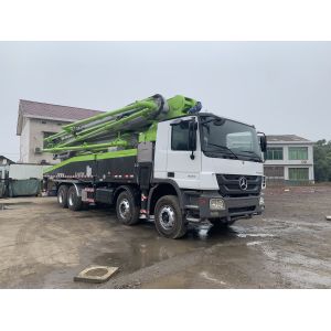 China 180m3/H 56m Boom Zoomlion Used Concrete Pump Truck on sale