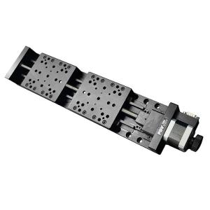 China Double Stage Precision Motorized Linear Stages Electric 50mm Travel factory
