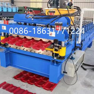 China Metal Double Layer Theatres Roofing Sheet Roll Forming Machine factory