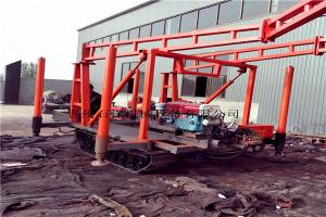 China Crawler Pneumatic DTH Hard Rock Drilling Borehole factory