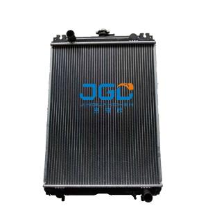 China SK50 Water Tank Radiator Aluminum Excavator Accessories factory