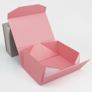 Foldable Shoe Packaging Boxes Rectangle Shape Hard Cardboard Paper