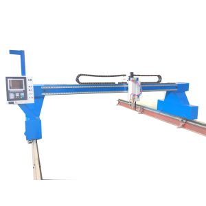 China Gantry CNC cutting machine with plasma cutting tools Gantry CNC cutting machine with factory low price on sale
