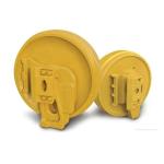 excavator dozer parts front idler 6t-2614 bulldozer adjuster front idler roller
