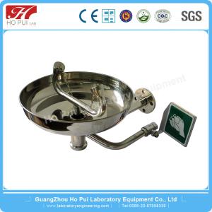 China Solid Wall Mounted Eyewash Station Brass Eye Washer Station Check Valve factory