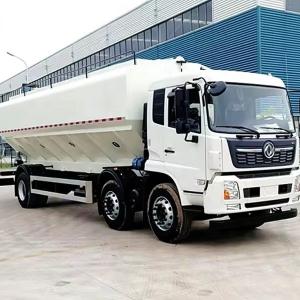 China DONGFENG 25 Cbm Bulk Feed Transport Truck , Bulk Grain Delivery Truck Euro 5 factory
