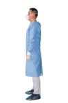 Sterile Disposable isolation gown surgical gown with Rib Cuff AAMI Level 3