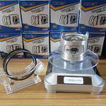 Durable JH70 Honda Motorcycle Pistons 47mm CLY DIA Aluminum Silver
